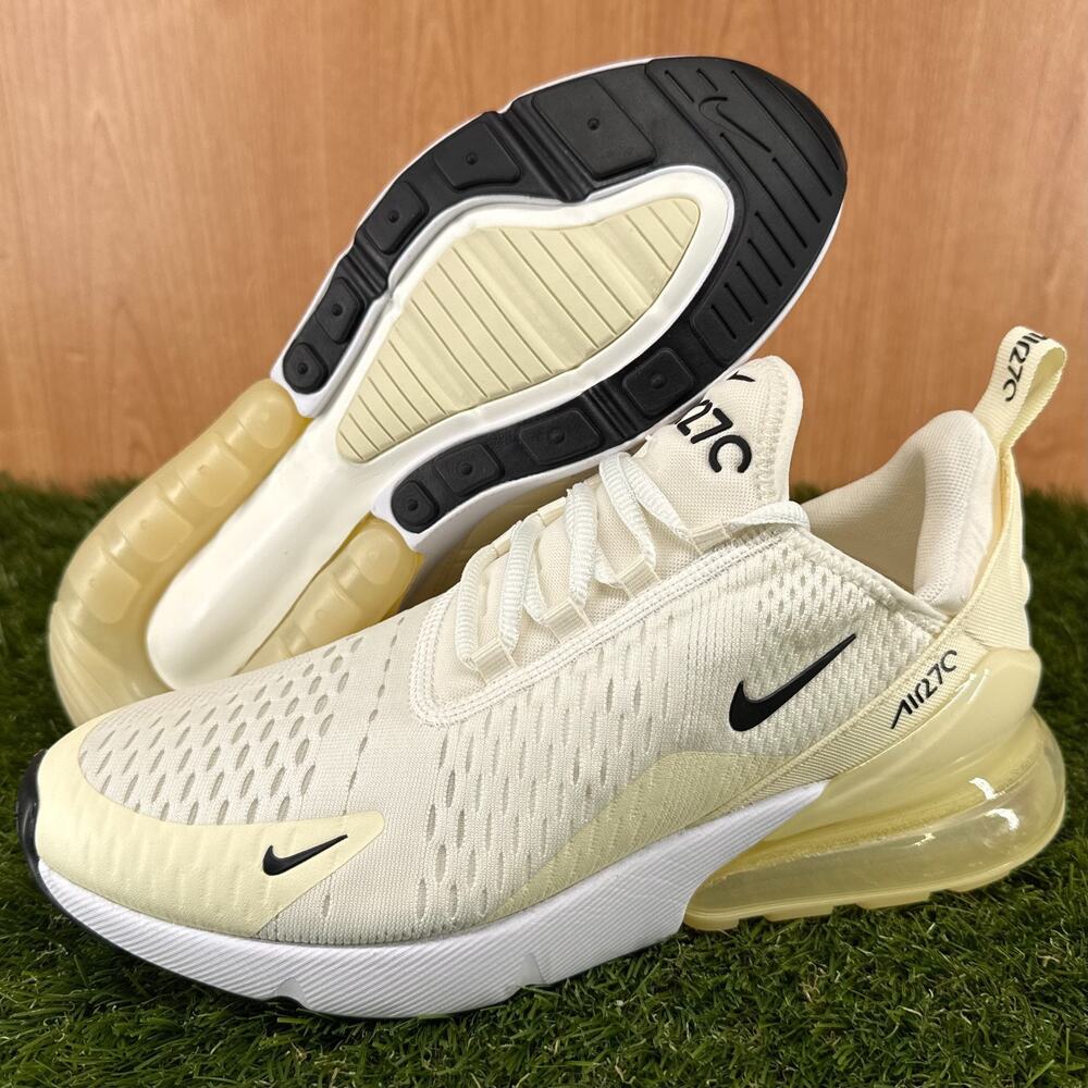 Nike Air Max 270 Sail Coconut Milk AH6789-124 Women’s 9 / Men’s 7.5 NWOB